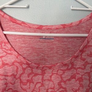 Columbia Pink Patterned Top large